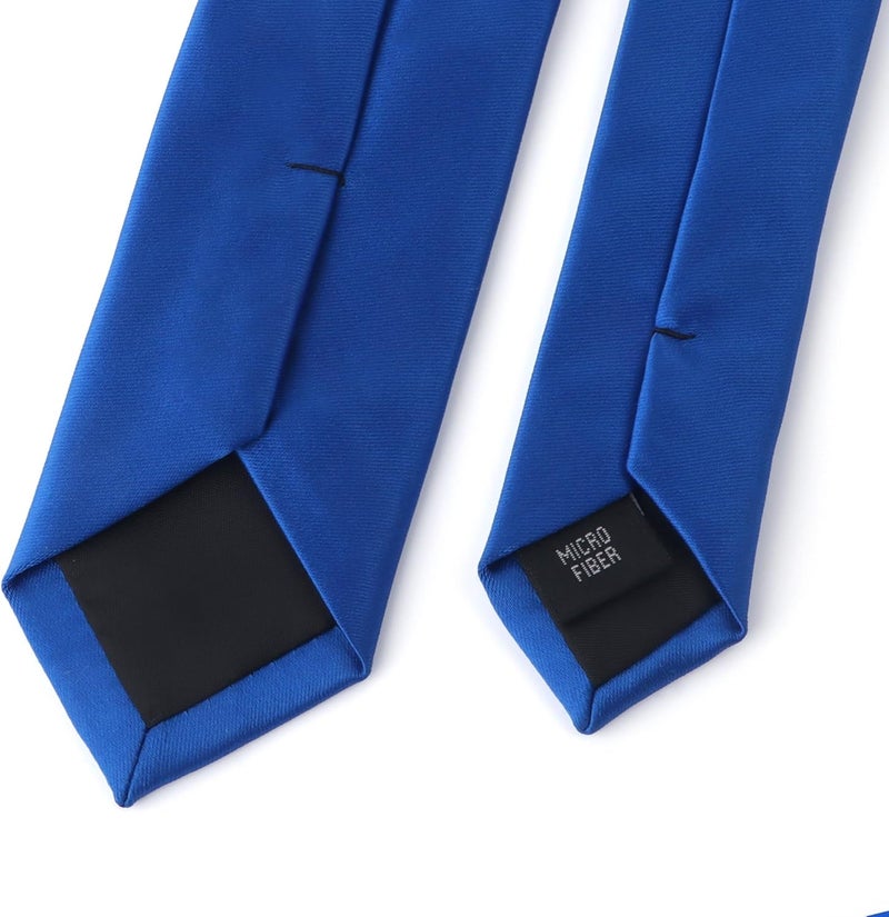DR ANISON Skinny Tie Men Women 2" (5CM) Slim Necktie Solid Thin Ties Formal - Image 3